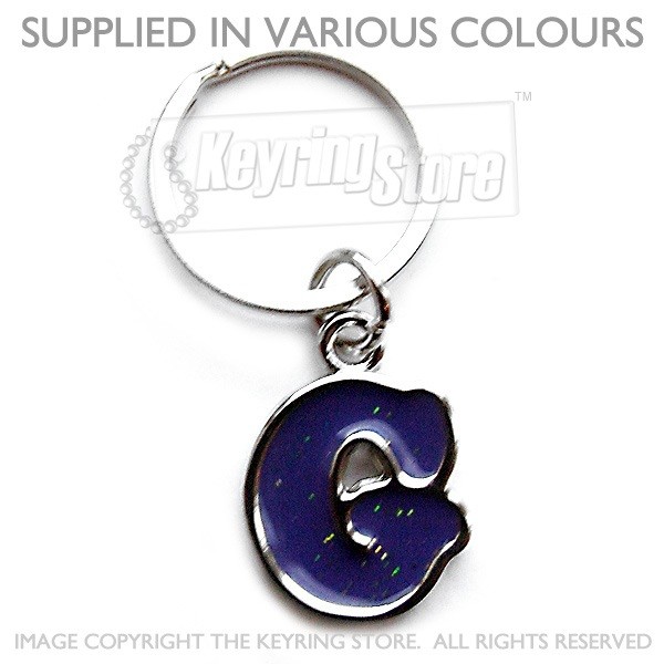 Letter G Keyring