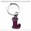 Letter L Keyring