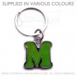 Letter M Keyring