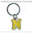 Letter N Keyring