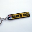 Mum's Taxi Number Plate Keyring