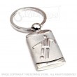 Quality metal football keyring - for soccer fans