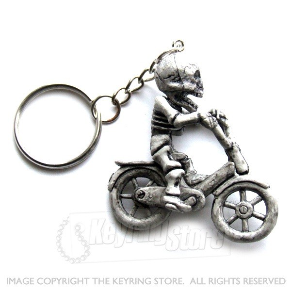 Skeleton Bike Keyring