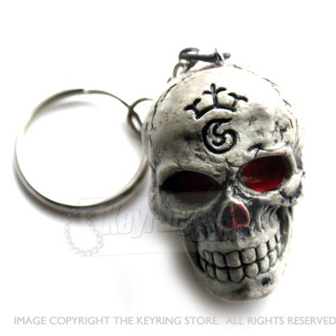 Skull Keyring