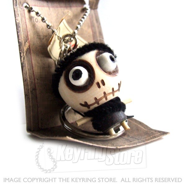 Voodoo Doll Monk Keyring