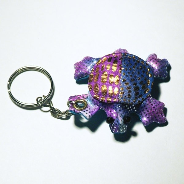 Turtle Sand-filled keyring