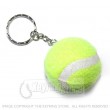 Yellow Tennis Ball Keyring
