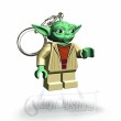Lego Yoda torch keyring