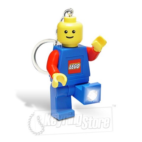 Lego Man Keyring BLUE