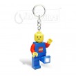 Lego LED torch keyring BLUE