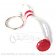 Bowling Skittle & Pen LED torch keyring