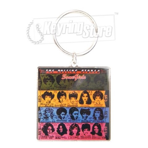 Rolling Stones Some Girls Keyring