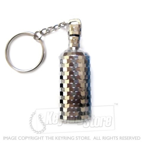 Wine Bottle Keyring