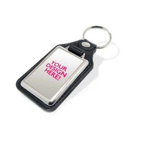 Premium Faux Leather Keyrings