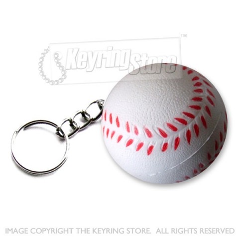 Baseball keyring