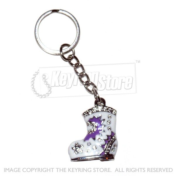 Christmas Boot Keyring