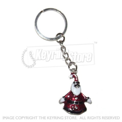 Father Christmas Santa Keyring (shades)