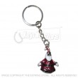 Father Christmas Santa Keyring (shades)