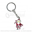 Father Christmas Santa Keyring (cane)