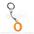 Letter O Wooden Keyring