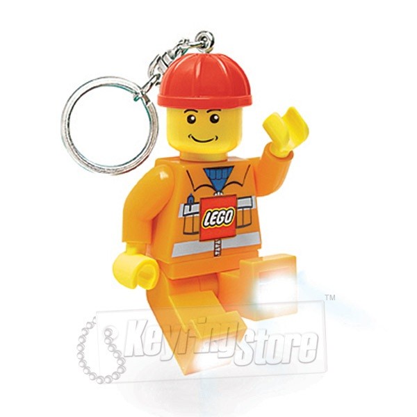 Construction Worker Keyring