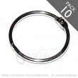 58mm Opening Hinged Binder Rings PACK 10