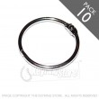 24mm Opening Hinged Binder Rings PACK 10