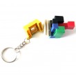 Cube puzzle keyrings - Pack 6