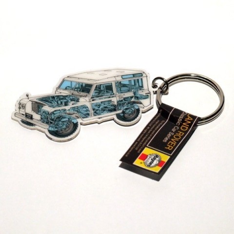 Land Rover Keyring - Haynes Landrover - Officially Licensed