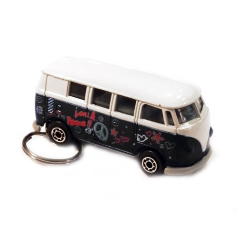 Camper Van Keyring - Black