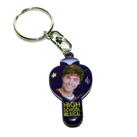 Troy High School Musical Keyring - Torch