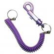 Premium phone cord keyring (various colours)