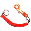 Premium phone cord keyring (various colours)