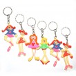 Dancing Girls Keyrings - Pack of 6