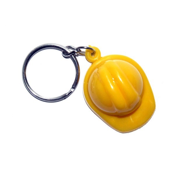 Hard Hat Keyring