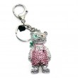 Teddy Diamante Keyring