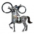 Horse Diamante Keyring