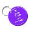 39mm Keep Calm GlazePrint™ Keyring