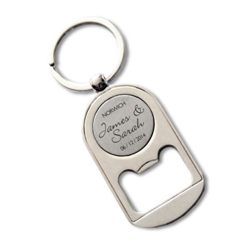 Premium Laser Engraved Bottle Opener Keyring