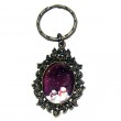 Snowman Portrait Keyring