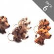 Dog Keyrings - PACK 6