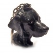 Dog Keyring - Black