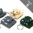 Tank Keyrings - PACK 6