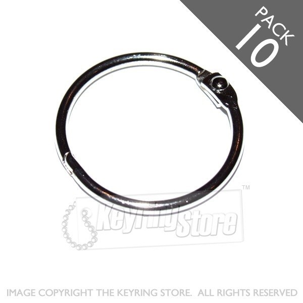 29mm Opening Hinged Binder Rings PACK 10