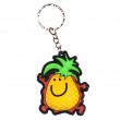 Smiley Fruit Keyrings - Pack 6