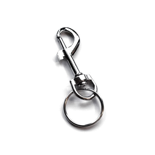 Small Metal Belt Clip Keyring