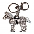 Pony Diamante Keyring