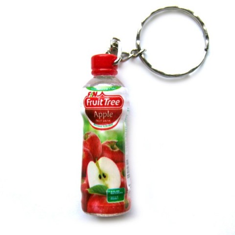 Apple Juice Keyring