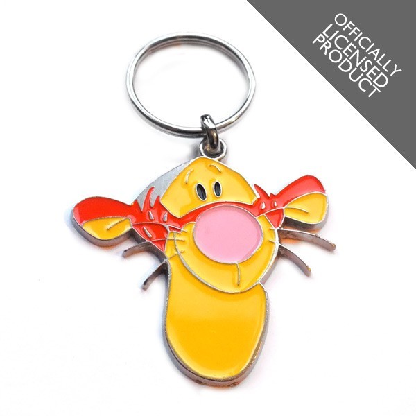 Disney Tigger Winnie The Pooh METAL Keyring