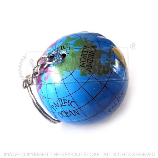 Globe Keyring - Keyring Store